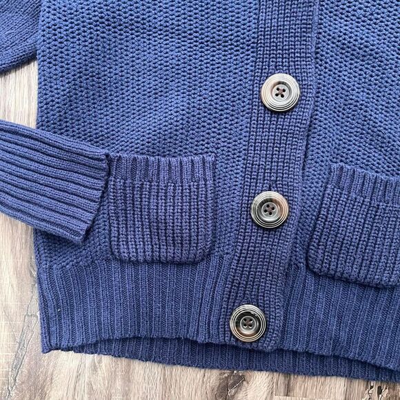 Y2K Aeropostale Bella Swan Elena Gilbert Chunky Knit Pocket Cardigan Sweater - Picture 3 of 6